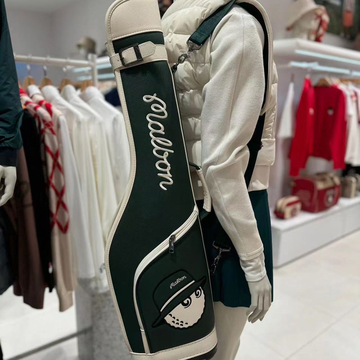 MALBON GOLF クラブケース 5-6本 ゴルフバッグ 24FW マルボンゴルフ