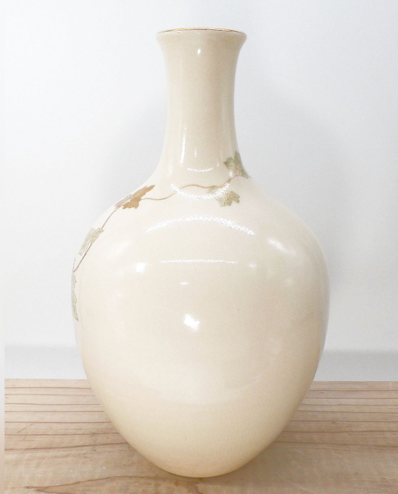 白薩摩 磯御庭窯くず文花瓶 大山隆 作 - メルカリ