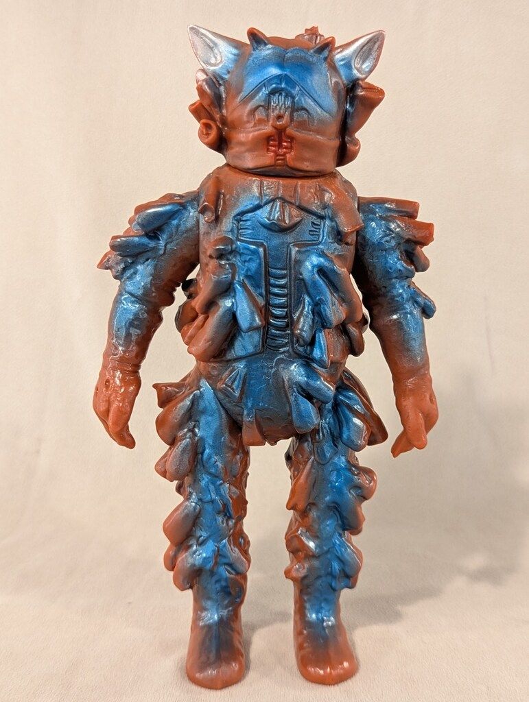 B-CLUB ブルマァク復刻 ウルトラセブン プラチク星人 赤茶成型