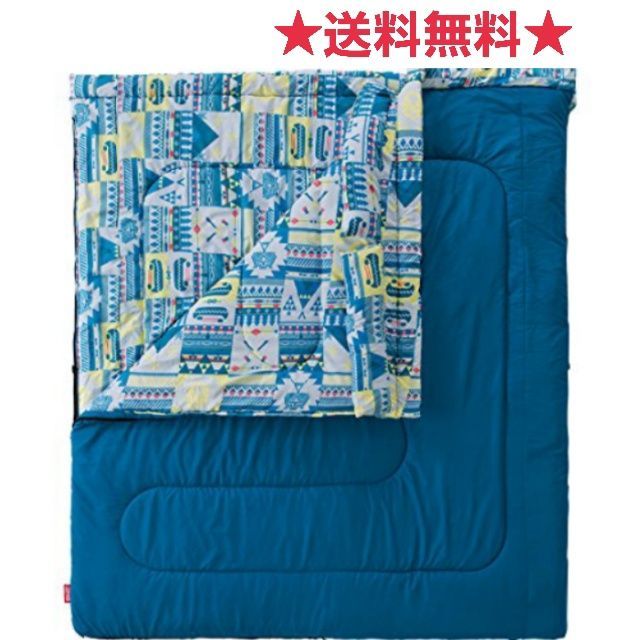 【Coleman】コールマン 寝袋 シュラフ ファミリー2in1 C5 封筒型 コールマン (Coleman) 封筒型シュラフ ファミリー2 in1/C5 2000027257