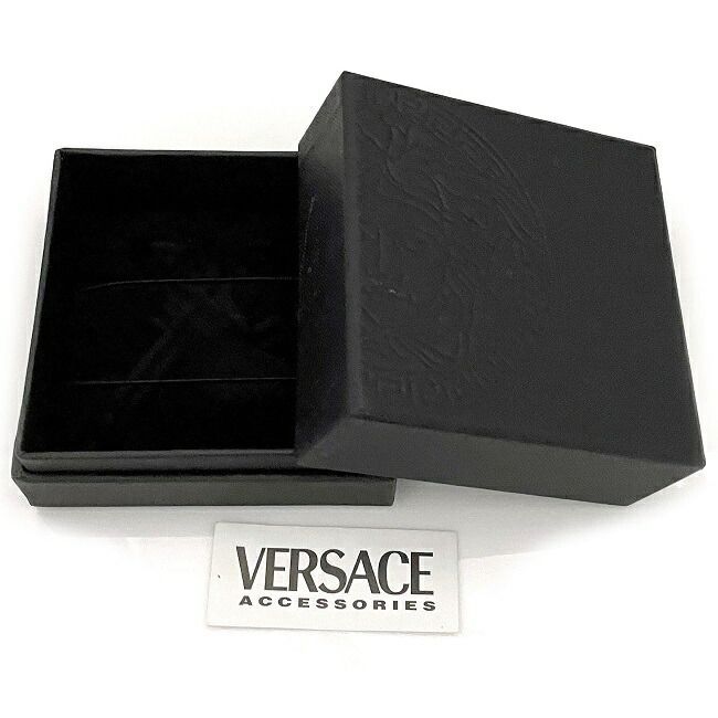 ヴェルサーチ キーホルダー シルバー ゴールド 美品 中古 VERSACE