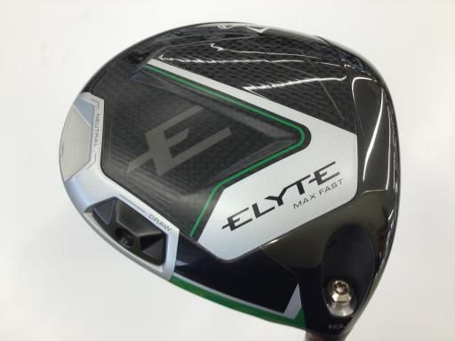 キャロウェイ ELYTE MAX FAST 10.5° ドライバー DR LIN-Q GREEN 40 for CW ELYTE DR フレックスSR メンズ 男性用 右利き 右用 Bランク ゴルフクラブ