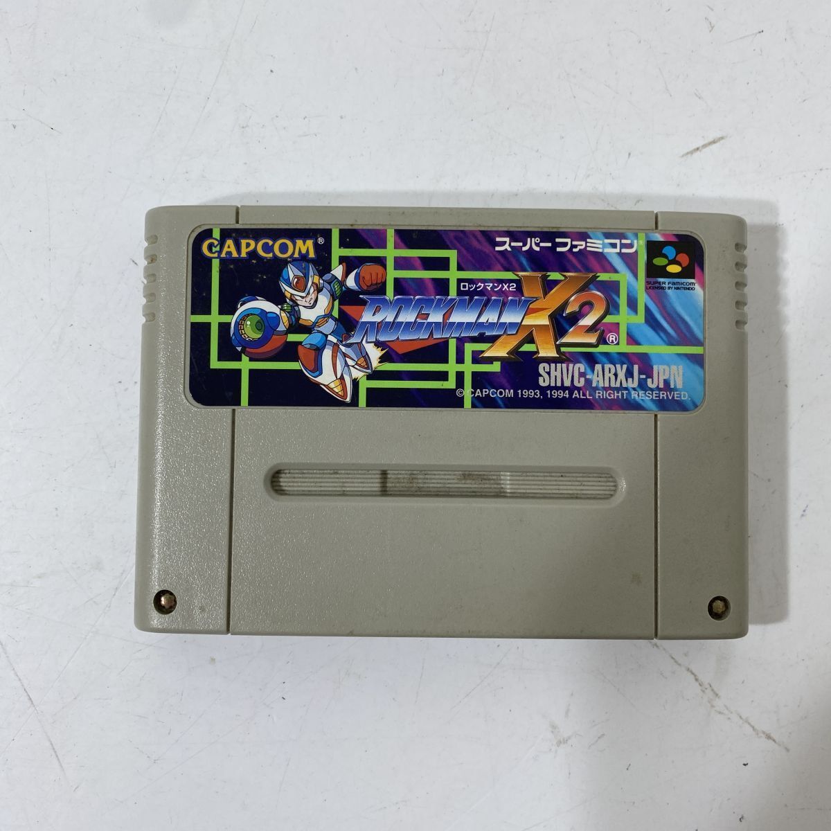 送料無料 スーパーファミコン ロックマンX2 ソフト 未検品