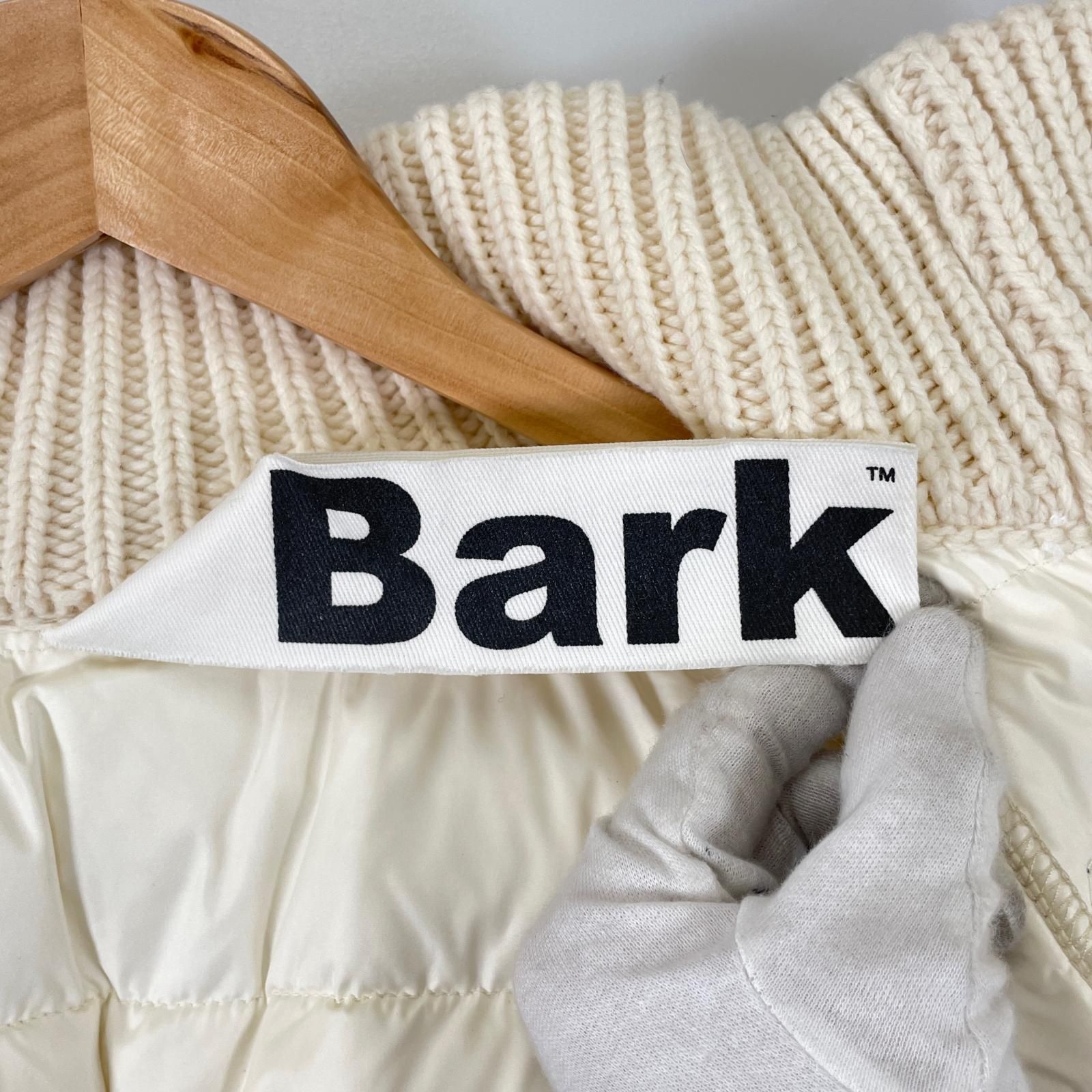 未使用品 BARK バーク タグ付き/ニットダッフル/ダウンコート