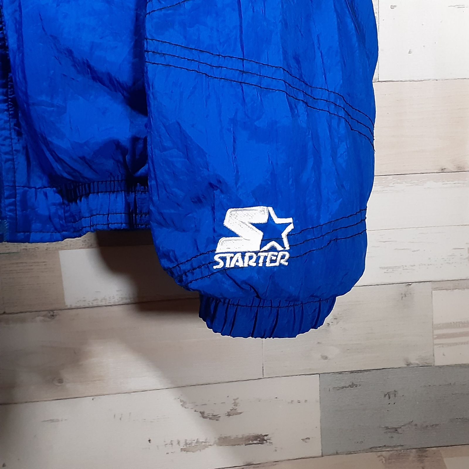 XL】STARTER ナイロンフルZIPジャンパーNCAA ケンタッキー大学 - メルカリ