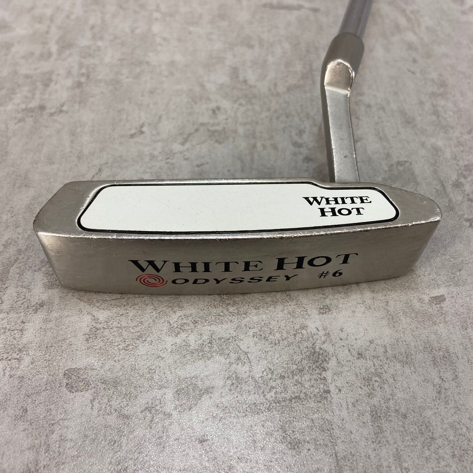 ODYSSEY　オデッセイ　WHITE　HOT　♯6　ホワイトホット　2ドット　メンズゴルフパター　スチール　右利き用　PT　ヘッドカバー　35インチ オデッセイ ホワイトホット ♯6 2ドット メンズゴルフパター