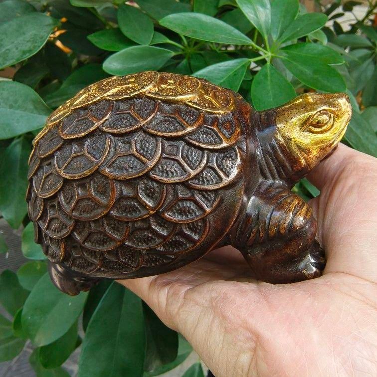 銅細工 鎏金金銭亀    装飾品   工芸品 美術品 置物 銅細工 鎏金金銭亀 装飾品 工芸品 美術品 置物 - メルカリ