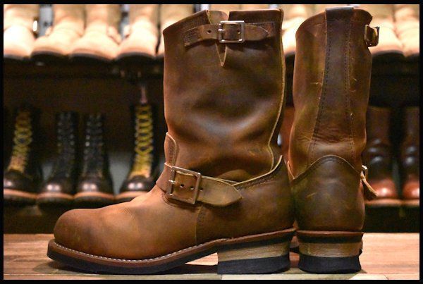 7.5D 良品 11年】レッドウィング 2972 エンジニア 茶 カッパー ラフ＆タフ スチールトゥ ブラウン ブーツ redwing  HOPESMORE【DI167】 - メルカリ