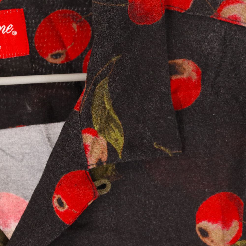 SUPREME (シュプリーム) 19SS cherry rayon shirt チェリー総柄
