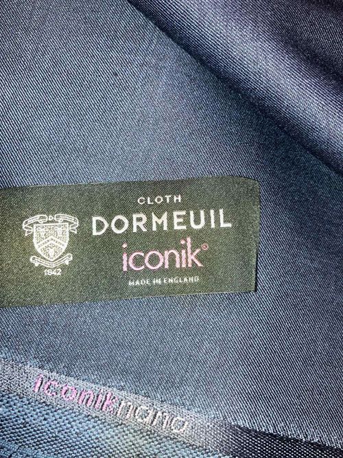 DORMEUIL ドーメル アイコニック iconik スーツセットアップ 青の通販