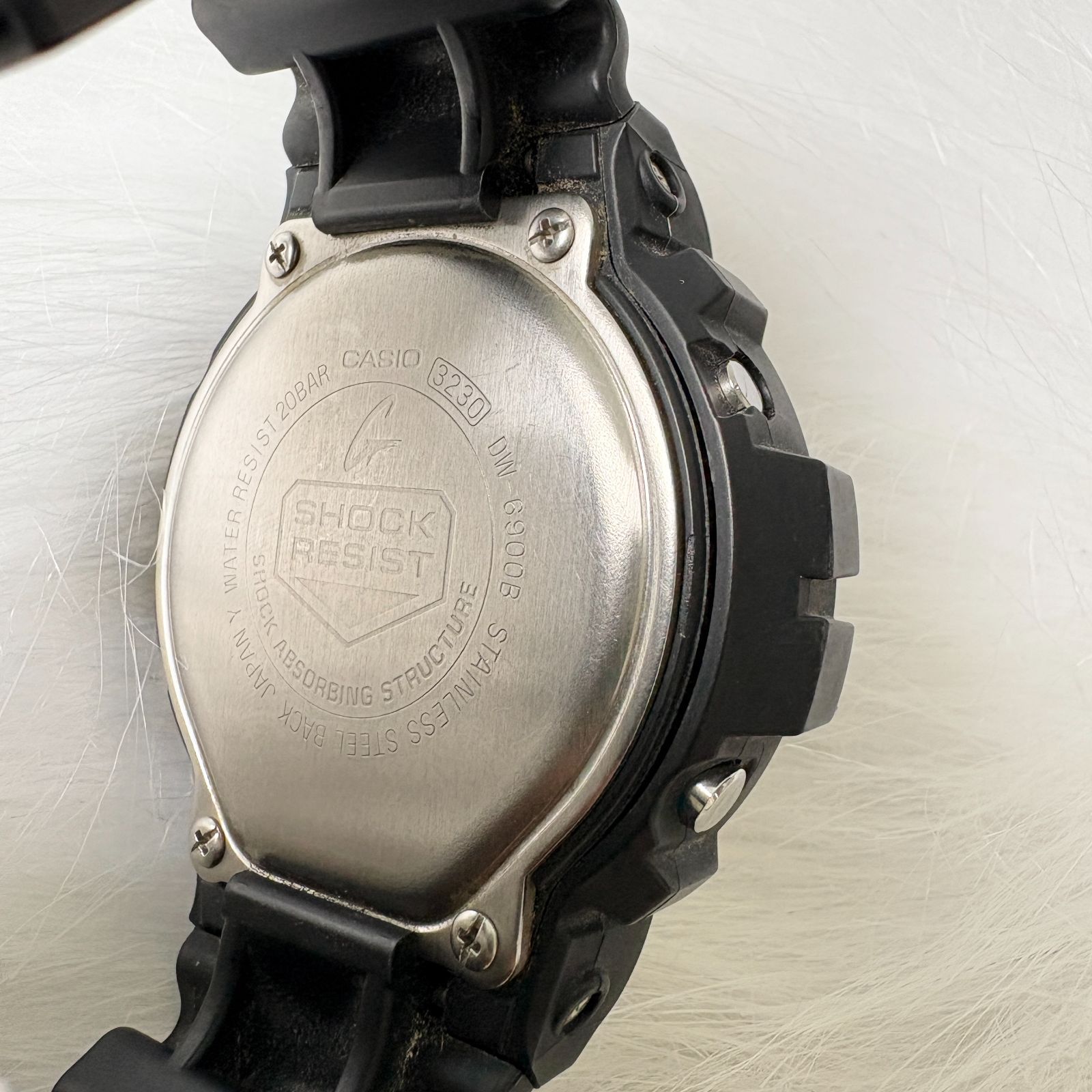 美品】CASIO G-SHOCK DW-6900 FOX FIRE 20気圧防水 フォックスファイア 