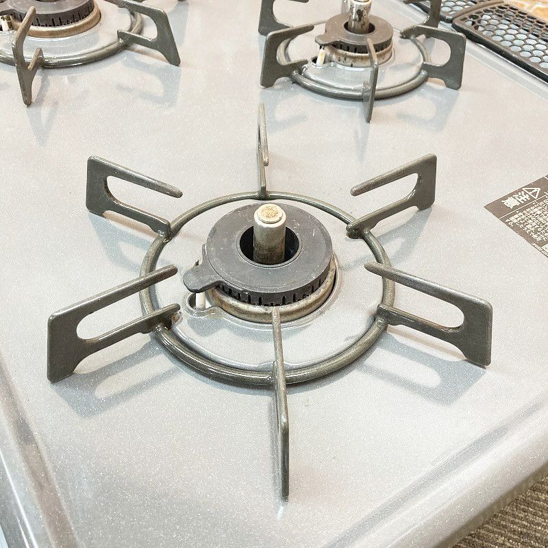 中古品】 Rinnai リンナイ グリル付 Siセンサーコンロ 3口ガス