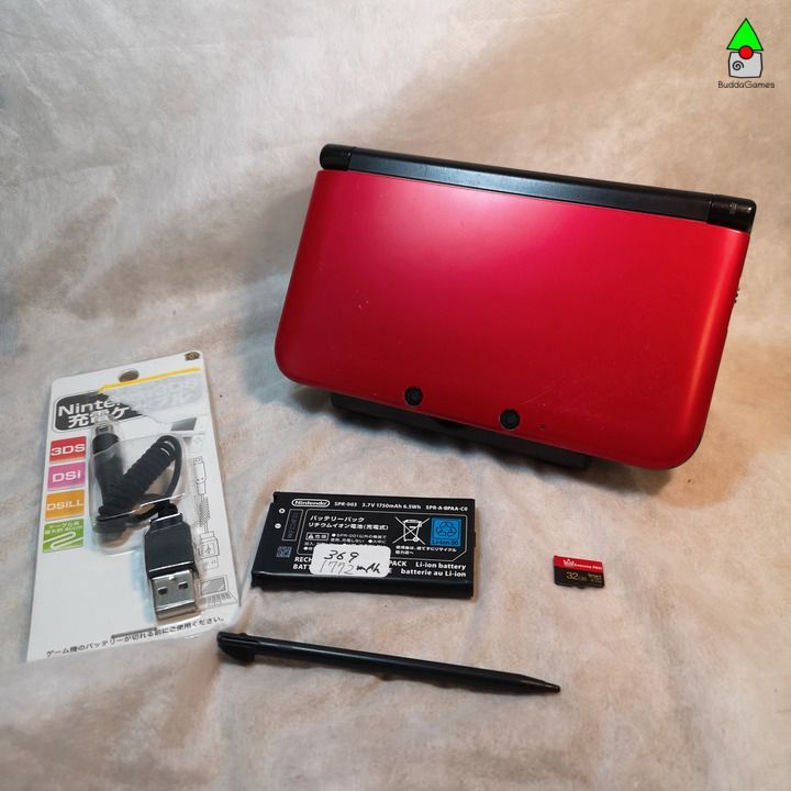 【美品】ニンテンドー3DS LL レッドXブラック