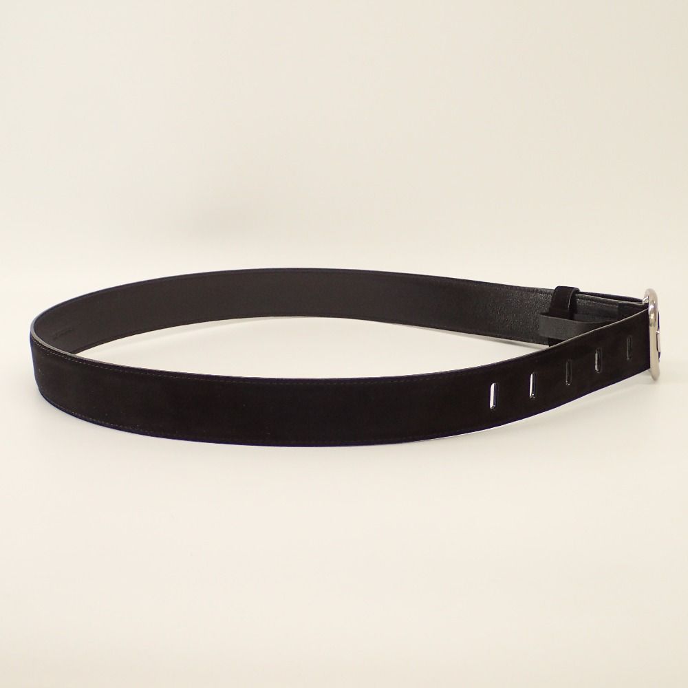 販売終了品！theshishikui シシクイ スエード ベルト 黒 THE SHISHIKUI