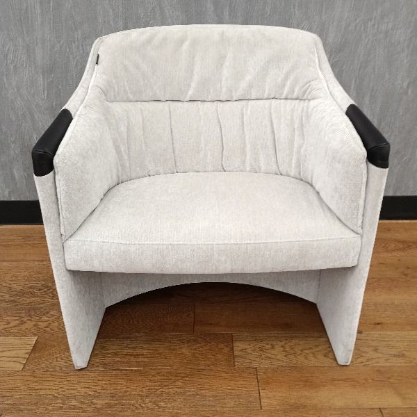 OKAMURA オカムラ 応接ソファ 1人掛け Cheril シェリル L407SP-9258 製 ライトグレー