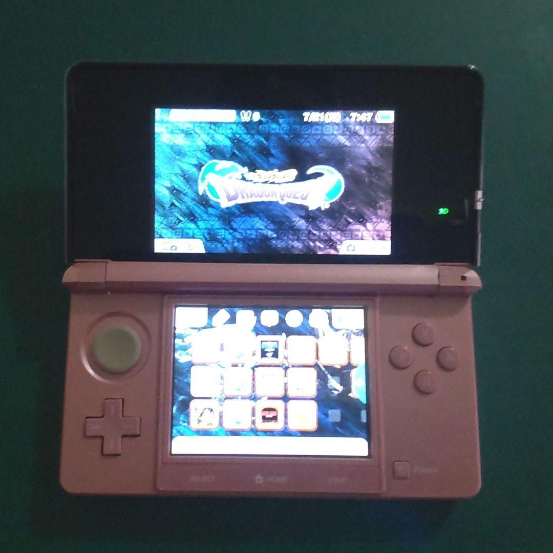 F87【中古・美品3DS】ニンテンドー3DS ミステイピンク外箱 付属