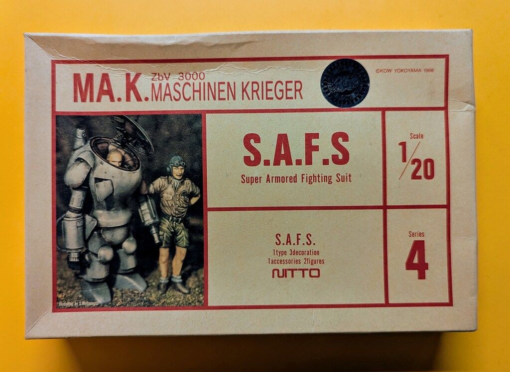 ニットー 1/20 SF3D(マシーネンクリーガー) SAFS ZbV3000 4 - メルカリ