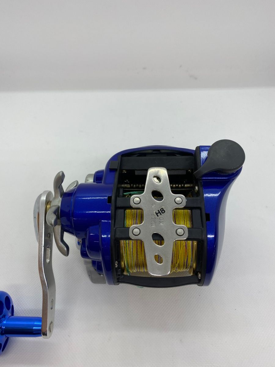 【ジャンク品】ミヤマエ ミヤエポック 900DX コマンド8 電動リール ジャンク品】ミヤマエ ミヤエポック 900DX コマンド8 電動リール