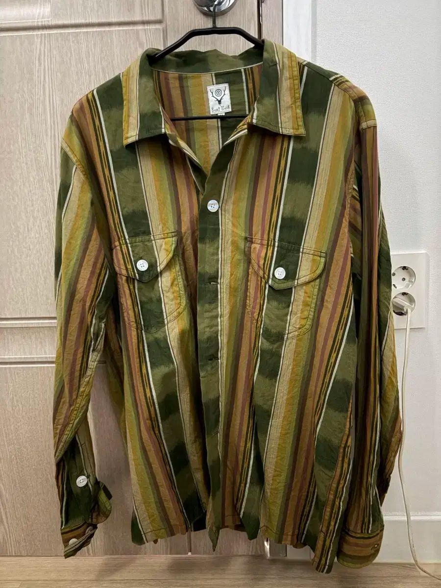 SOUTH2 WEST8 シャツ South2 West8 - ウエスタン SMOKEY Camouflage