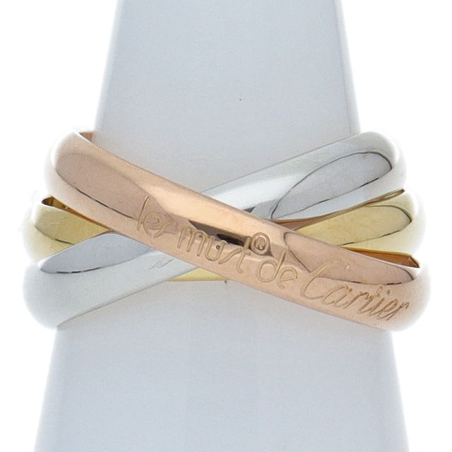 カルティエ トリニティリング B4052753(#11)(#11 幅:約0.3cm(一本