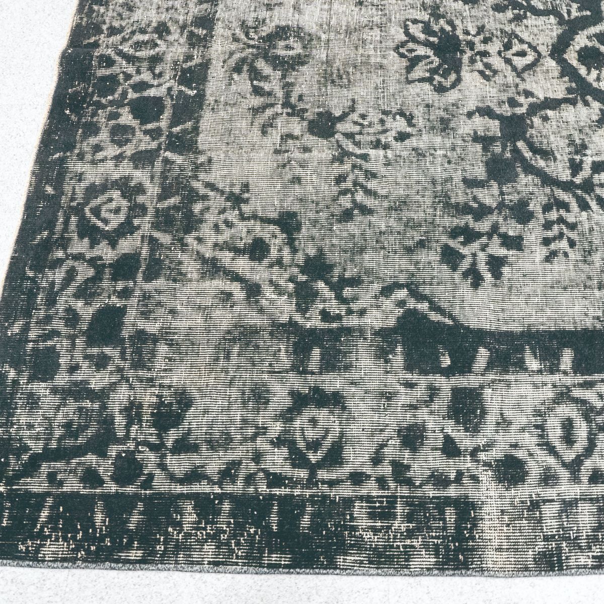 展示品】SUBASI HALI スバシハリ CARVED VINTAGE RUG BC247