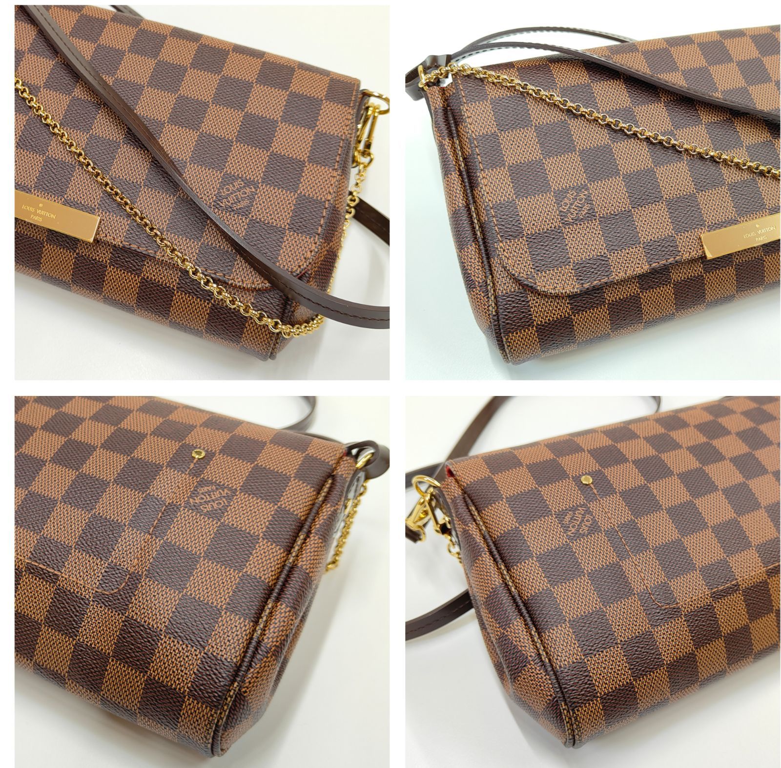 極美品 未使用品】LOUIS VUITTON ルイヴィトン ダミエ フェイボリット 