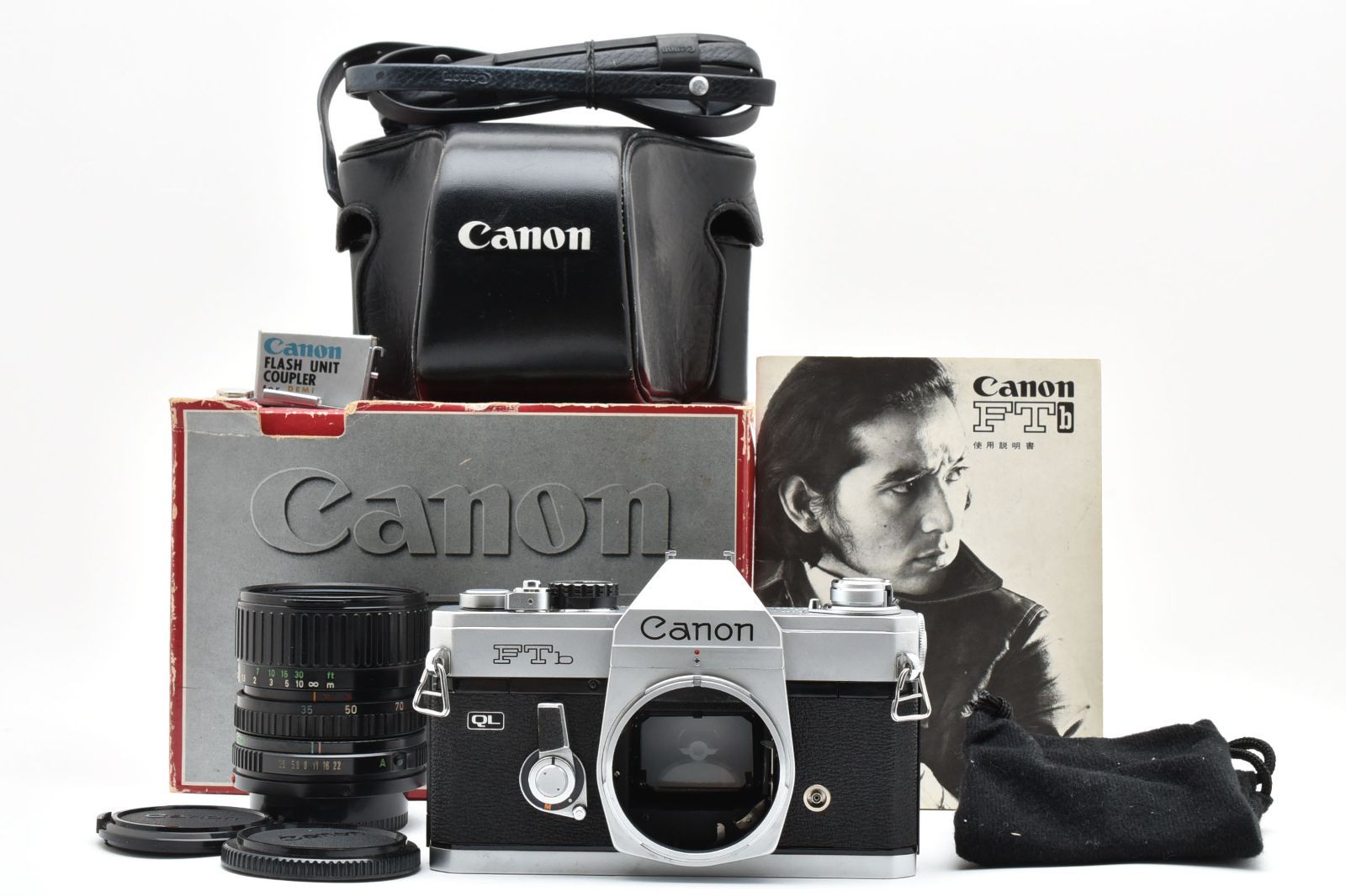 な元 属品多数 Canon キヤノン FTb FD 35-70mm f3.5-4.5 動作 済