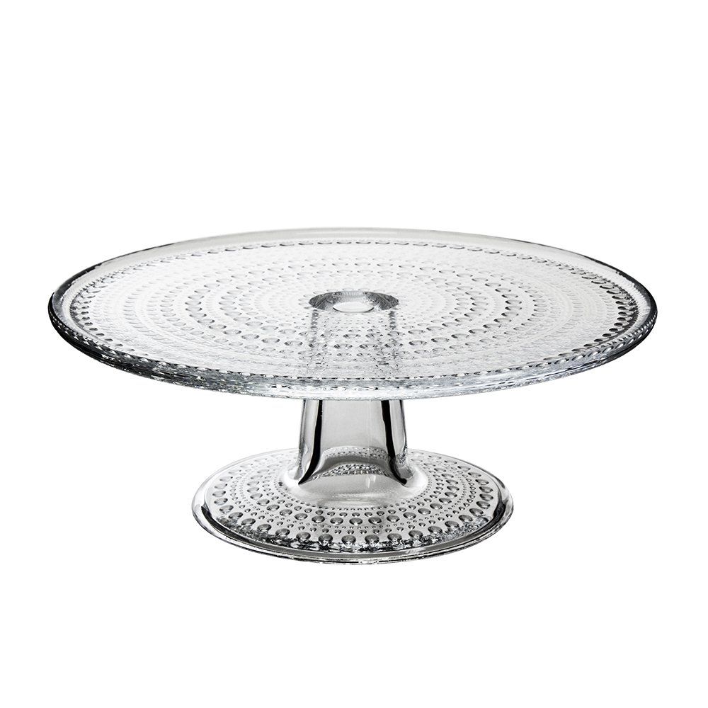 IITTALA イッタラ カステヘルミ ケーキスタンド 24cm クリア KASTEHELMI Cake stand clear