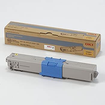 中古】 沖データ トナーカートリッジ (大) イエロー TC-C4AY2 中古