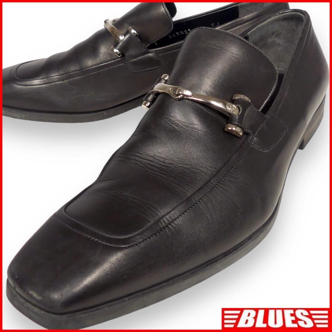 Gucci グッチ　ローファー イタリア製 GUCCI グッチ ローファー 41 本革 26 黒 HH9575 - メルカリ