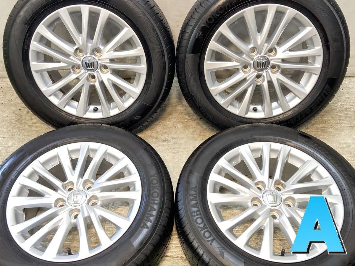 215|60R16 ヨコハマ ブルーアース-Es ES32 トヨタ純正 16x7.0 42 114.3-5穴 タイヤ サマータイヤ ホイールセット 4本セット s16250612040