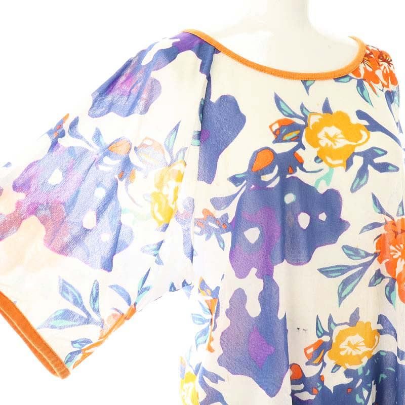 【美品✨】ヴィヴィアンタム　メッシュパワーネット　花柄　トップス 美品✨】ヴィヴィアンタム メッシュパワーネット 花柄 トップス