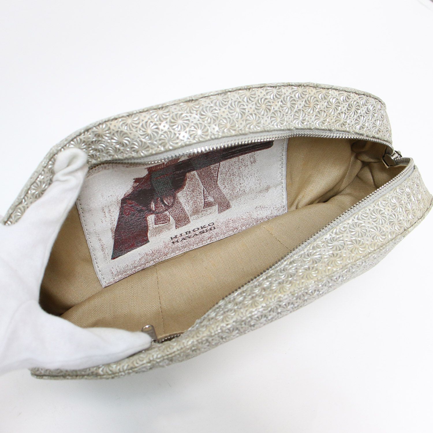 HIROKO HAYASHI ヒロコハヤシ バッグ ハンドバッグ パーティー 総柄 型  