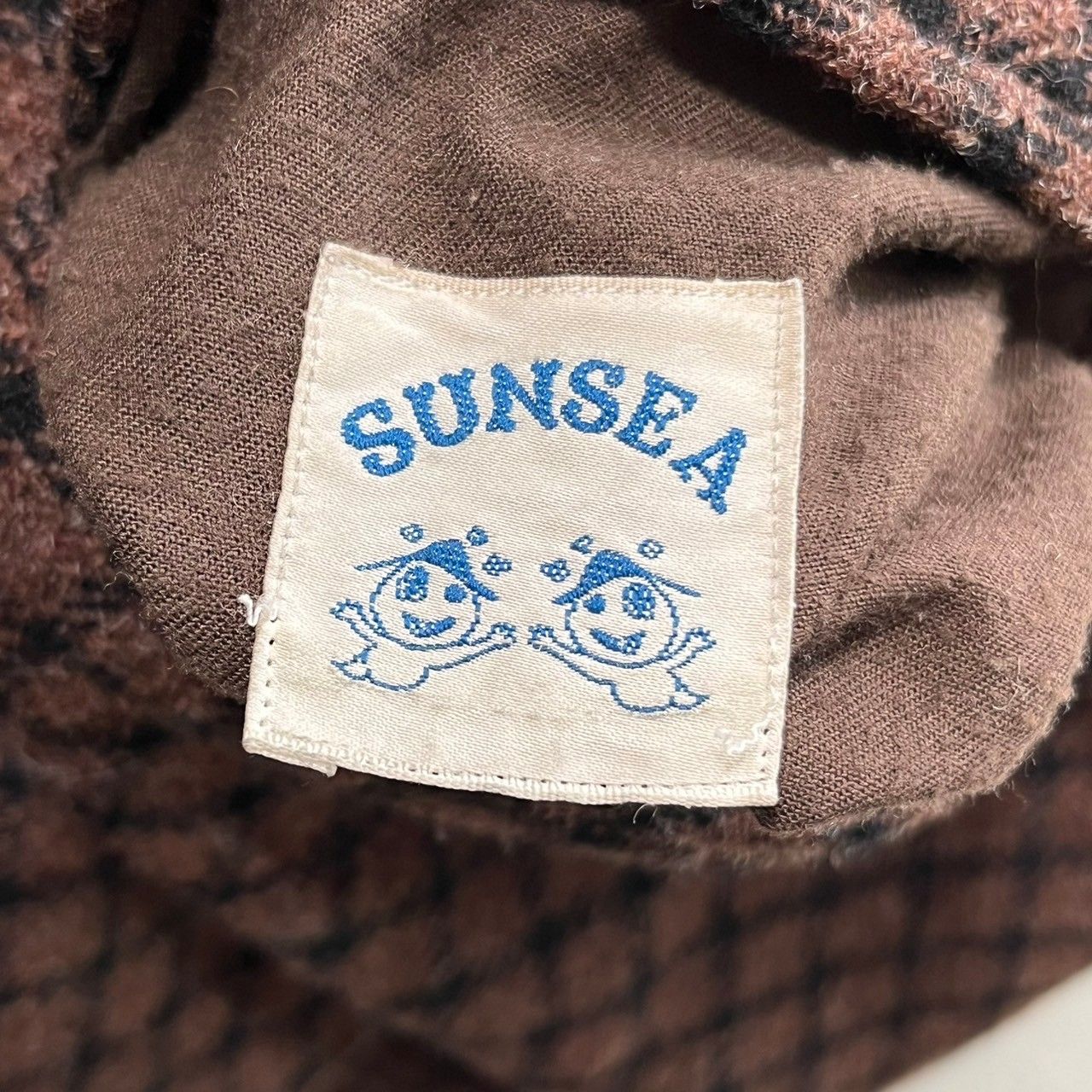 ジャケット・アウター SUNSEA WFACE WOOL JEDI COAT SUNSEA(サンシー) 17AW W-face check jedi coat ダブルフェイス