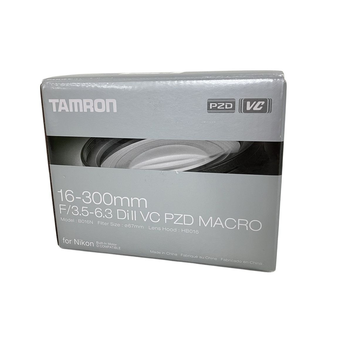 TAMRON Model B016N 16-300mm F|3.5-6.3 Di II VC PZD MACRO ニコン用 タムロン ♥ W10529771
