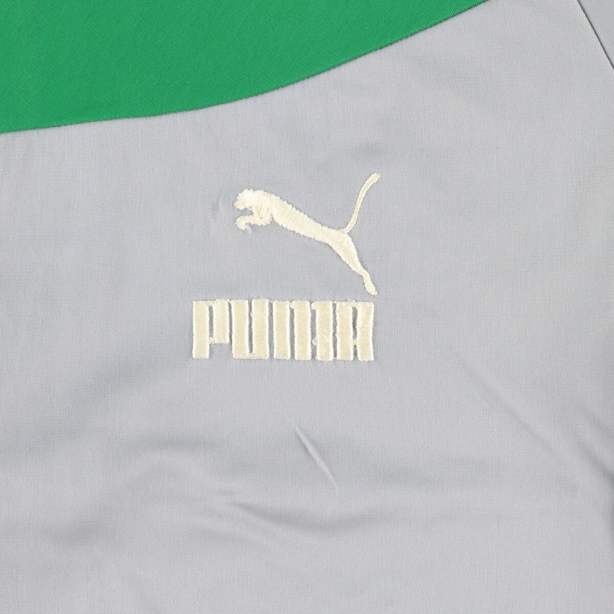 古着 70年代 プーマ PUMA 目付き ベロアジャージ 8 メンズL