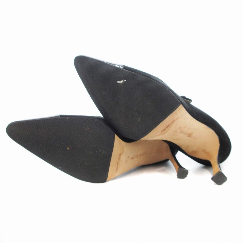 マノロブラニク MANOLO BLAHNIK パンプス メリージェーン