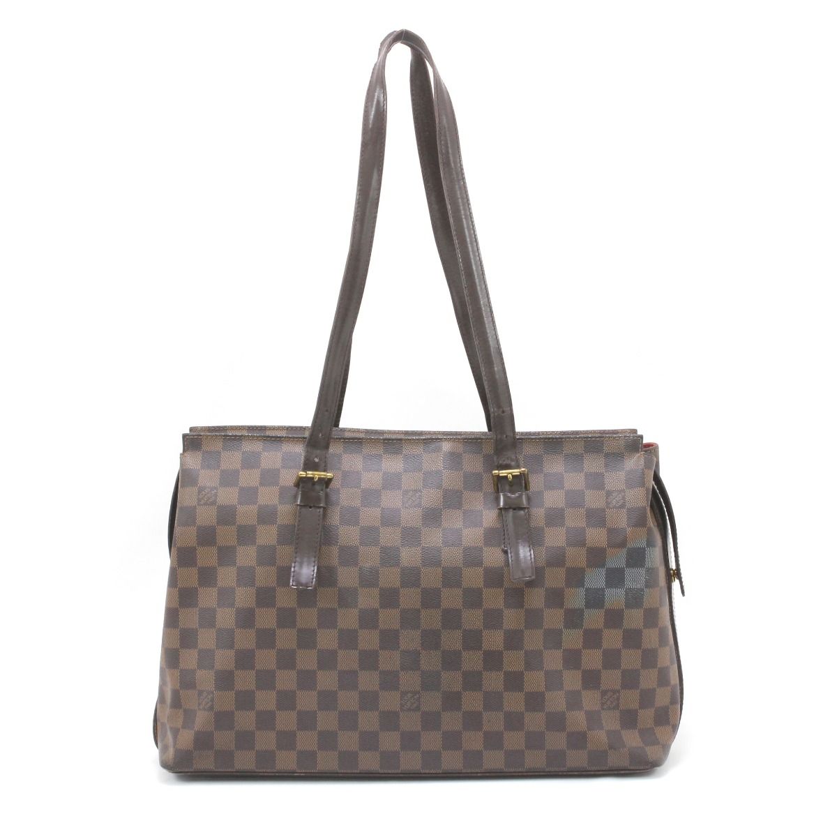 LOUIS VUITTON ルイヴィトン ダミエ チェルシー トートバッグ N51119《ジャンク品》 - メルカリ