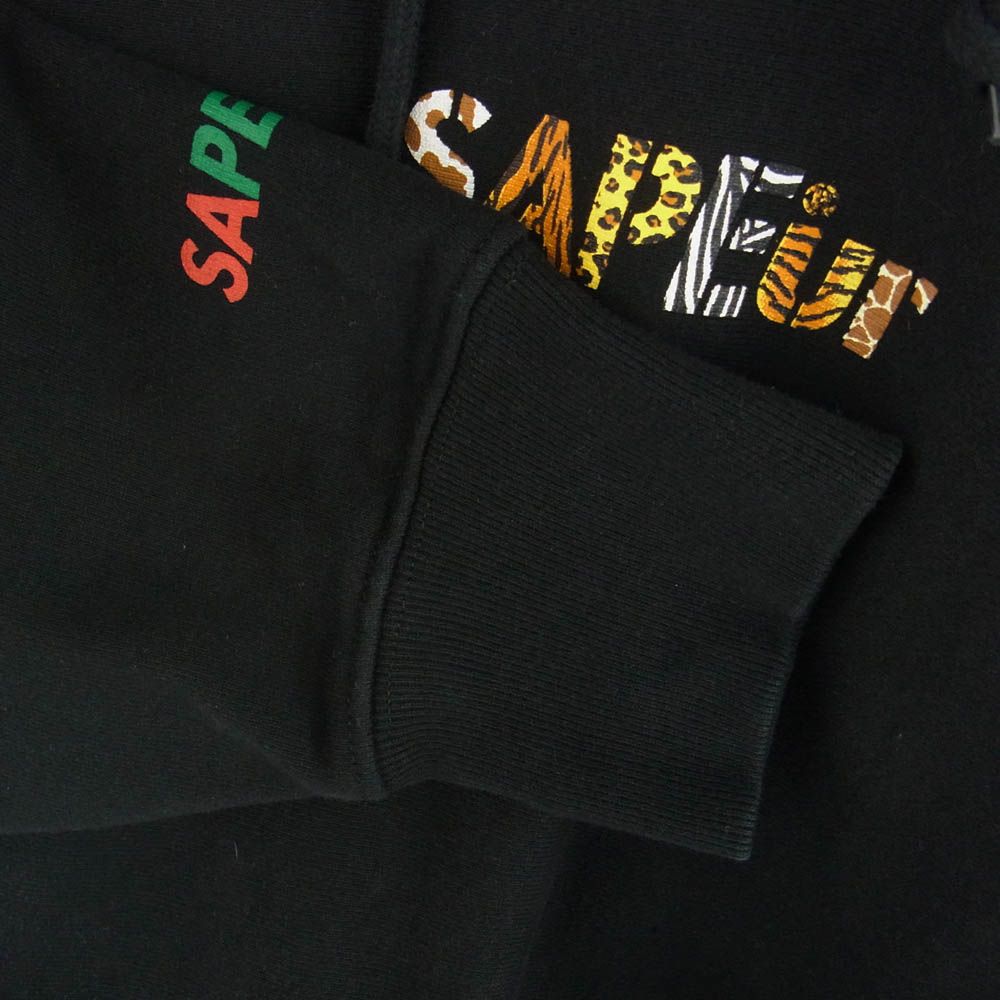sapeurサファリパーカー SAPEUR サプール SAFARI A Elegantes HOODIE サファリ ロゴ