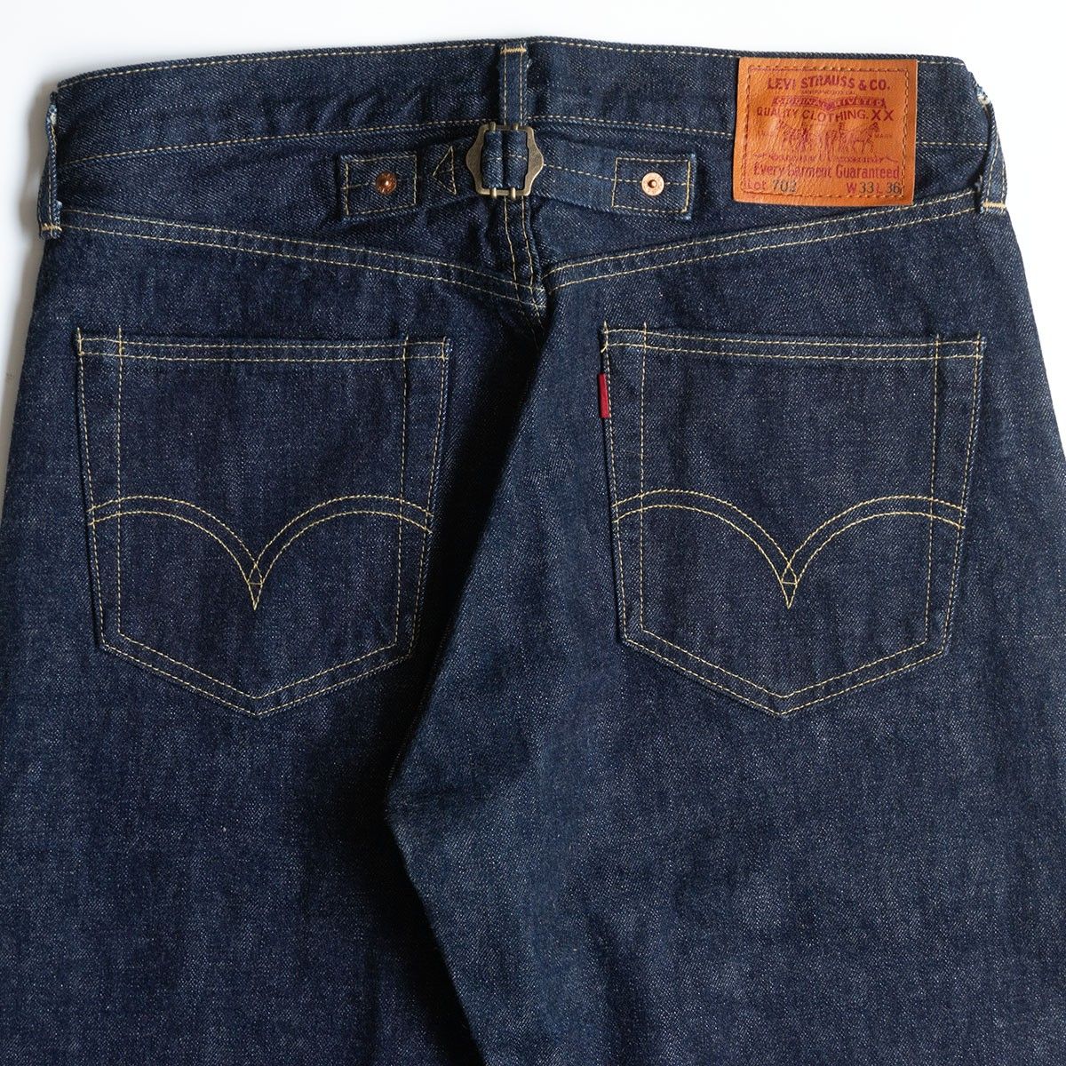 美品/濃紺】 LEVI'S 【 702XX ビッグE デニムパンツ 】33×36 旧