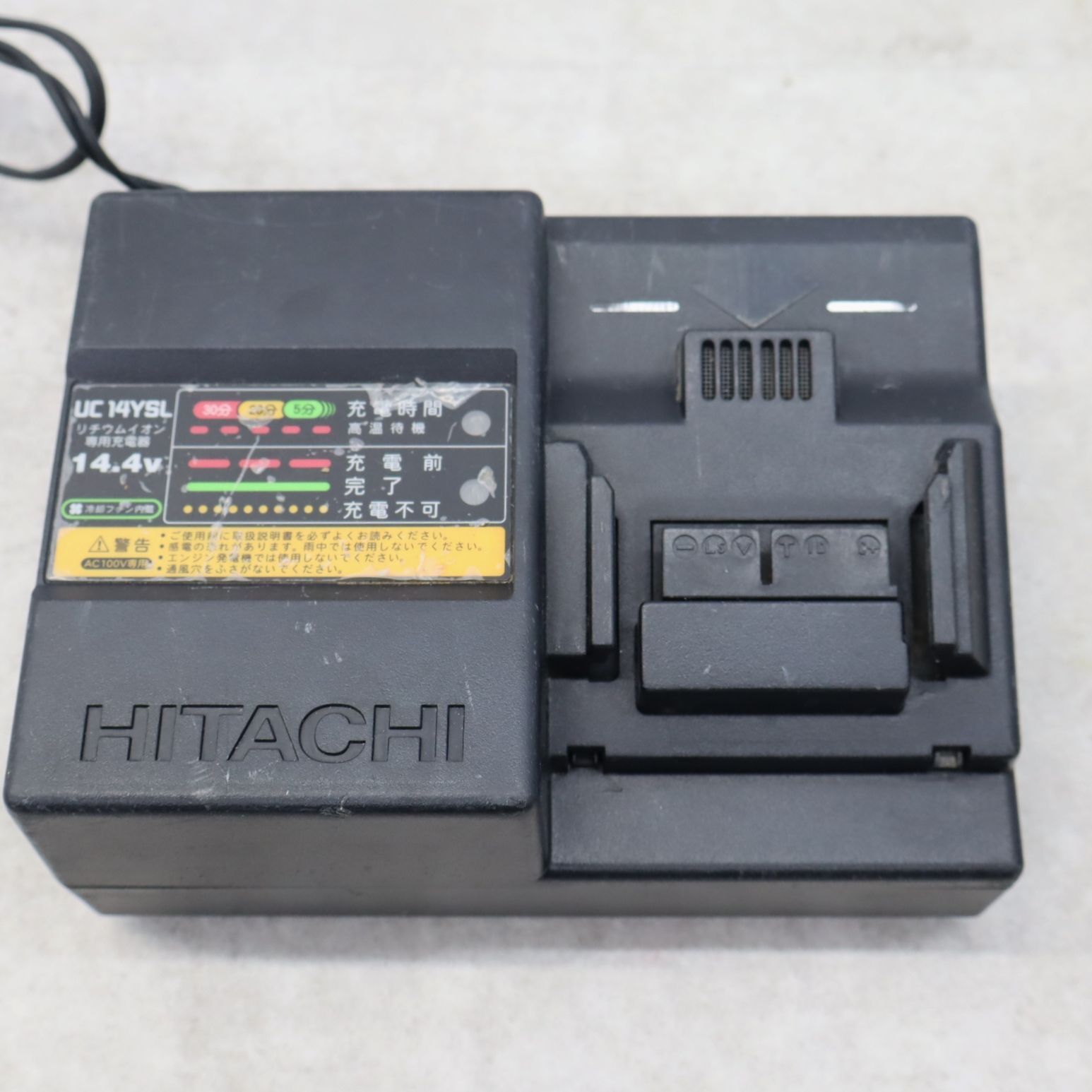 △USED ｜14.4V インパクトドライバー 白｜HITACHI 日立 KOKI WH14DSL 