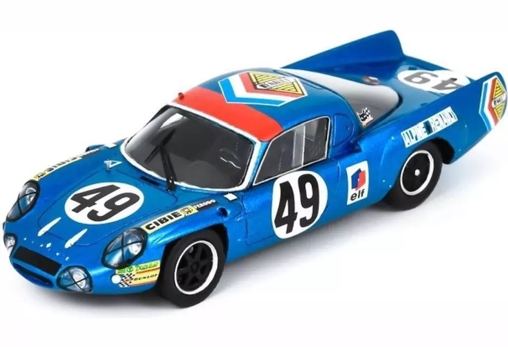 中古ミニカー 1/43 Alpine Renault A110 1800 (#15) 1973 Monte Carlo