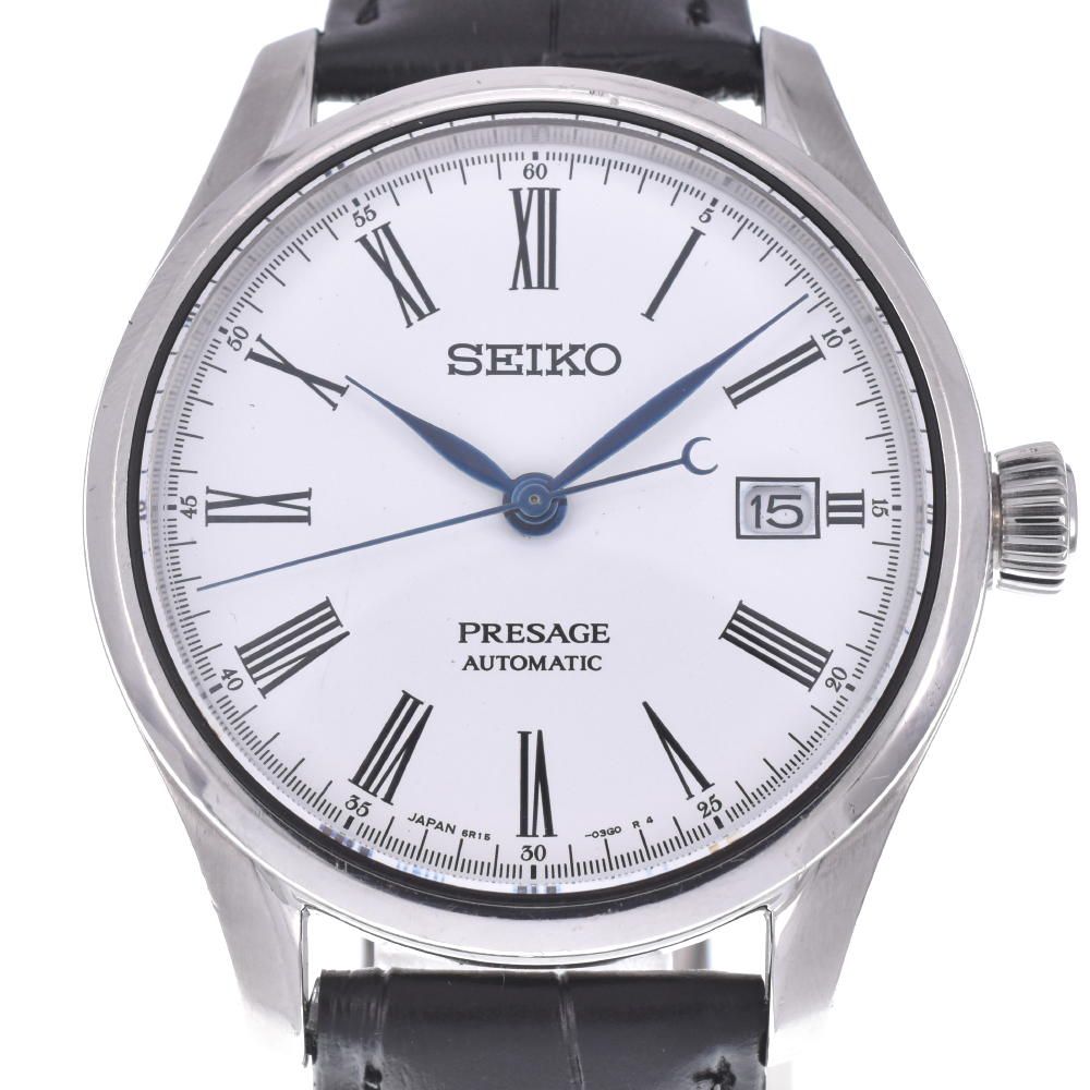 セイコー SEIKO SARX049/6R15-03V0 プレザージュ 琺瑯ダイアル 自動