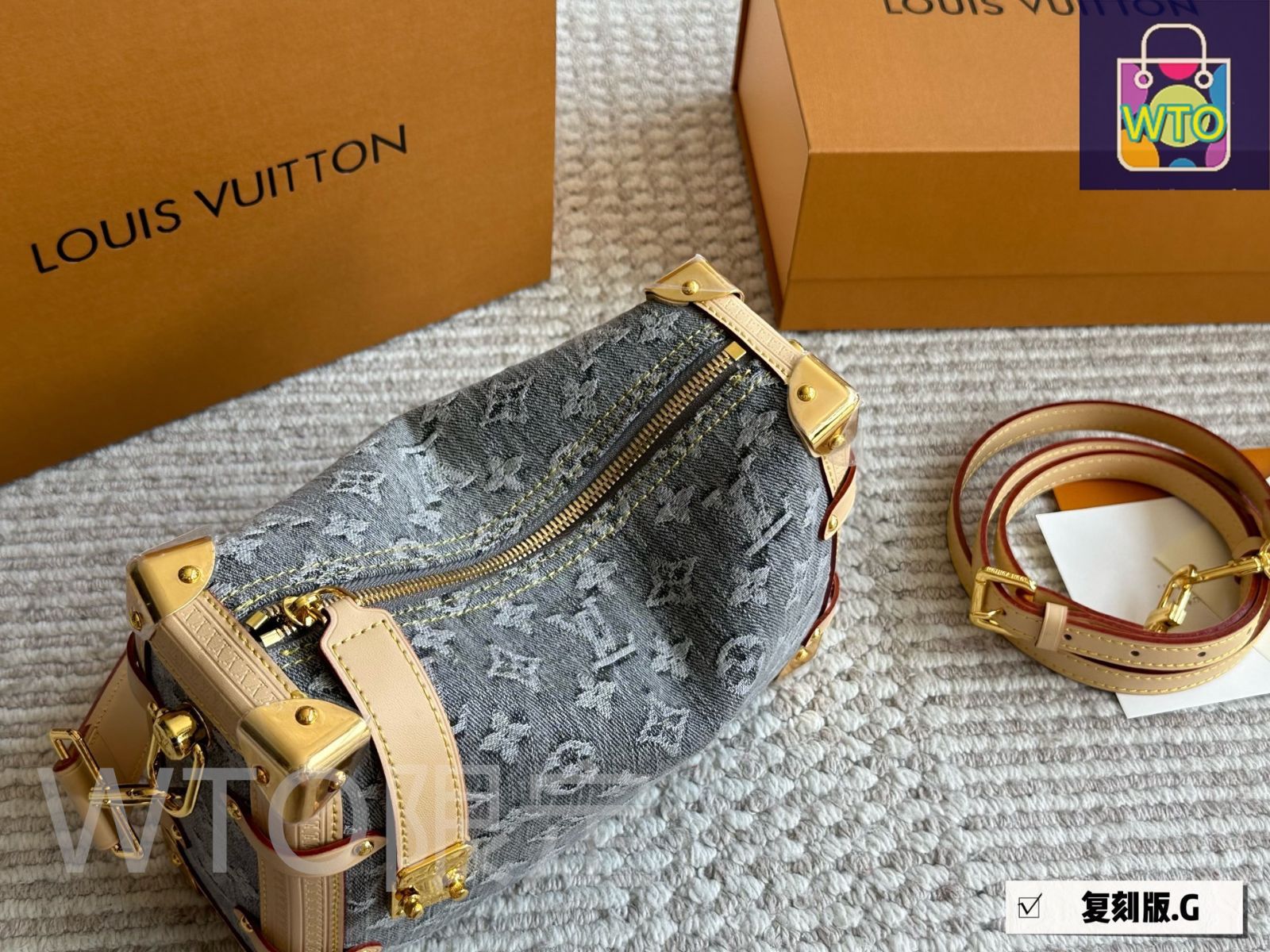 ルイヴィトン　バングル　箱付き LOUIS VUITTON×NIGO Monogram Boxモノグラムボックス サイズ