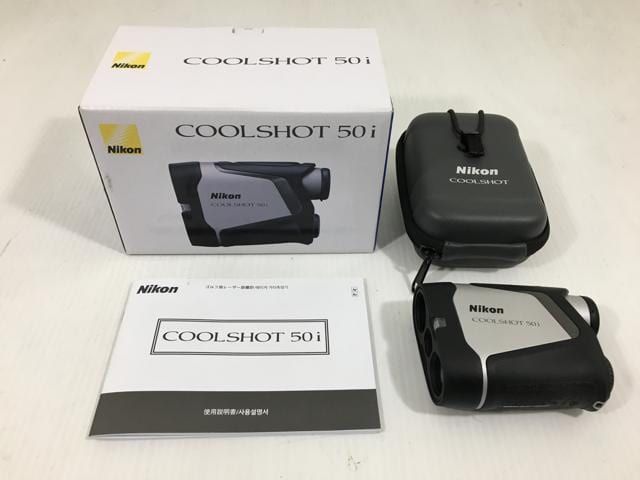 返品OK 【中古ゴルフ用品】【超美品】ニコン レーザー距離計 COOLSHOT