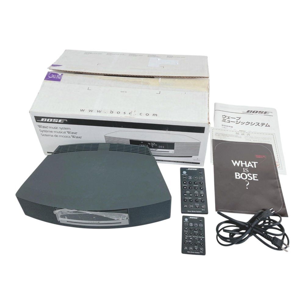 【CD再生可能】BOSE Wave Music System グラファイトグレー CD再生可能】BOSE Wave Music System グラファイトグレー