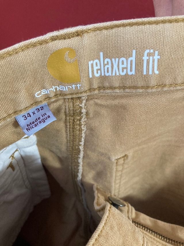 carhartt カーハート ダブルニーパンツ 34✖️32 - メルカリ