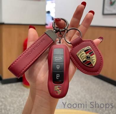 新品未使用】【３点セット】 ポルシェ キーケース PVC製 キーカバー キーホルダー カイエン パナメーラ 911 ボクスター タイカン マカン  ケイマンee8 - メルカリ