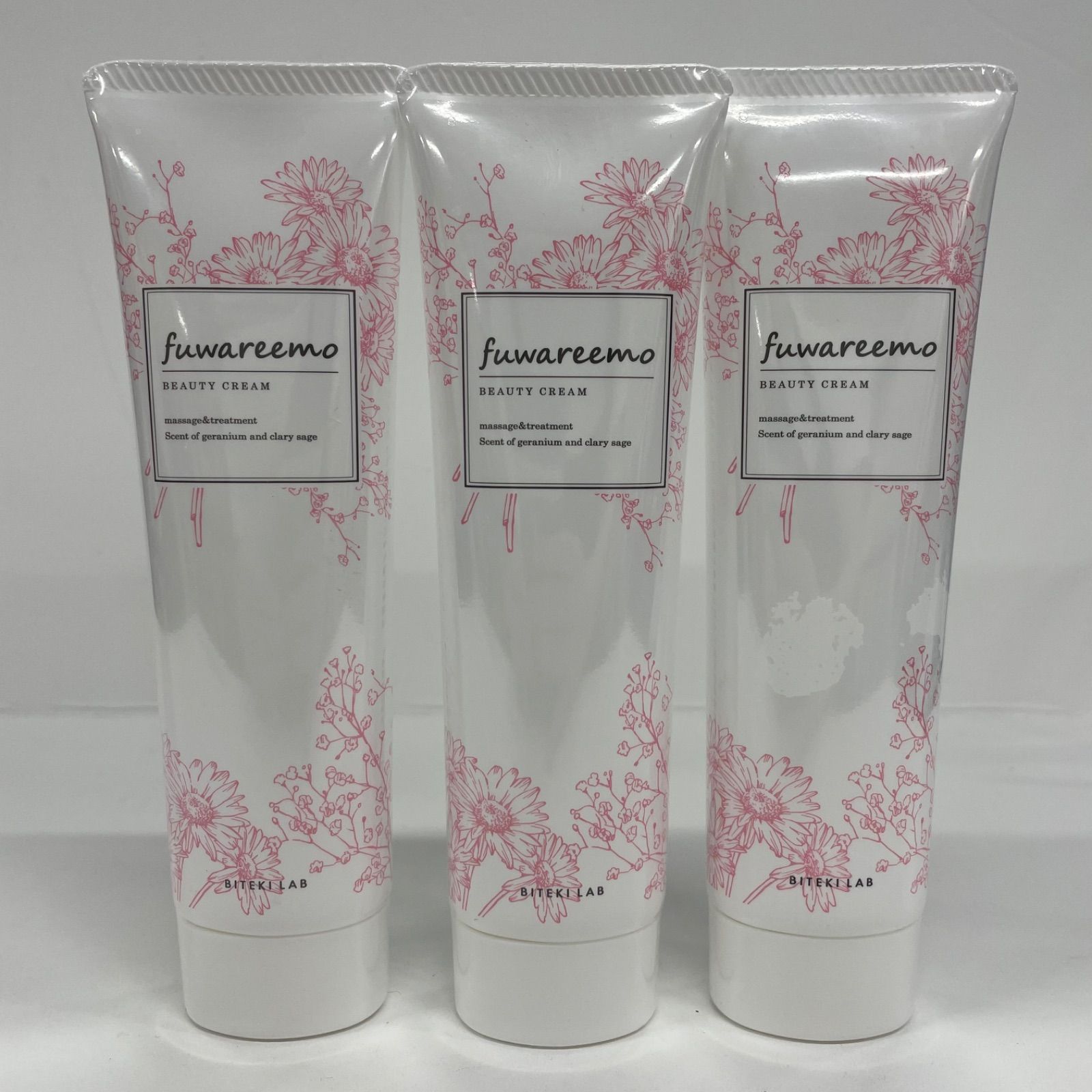 新品未開封　フワリーモ　保湿クリーム　100g 5本セット W1277 K fuwareemo フワリーモ〈保湿クリーム〉100g 計3点セット