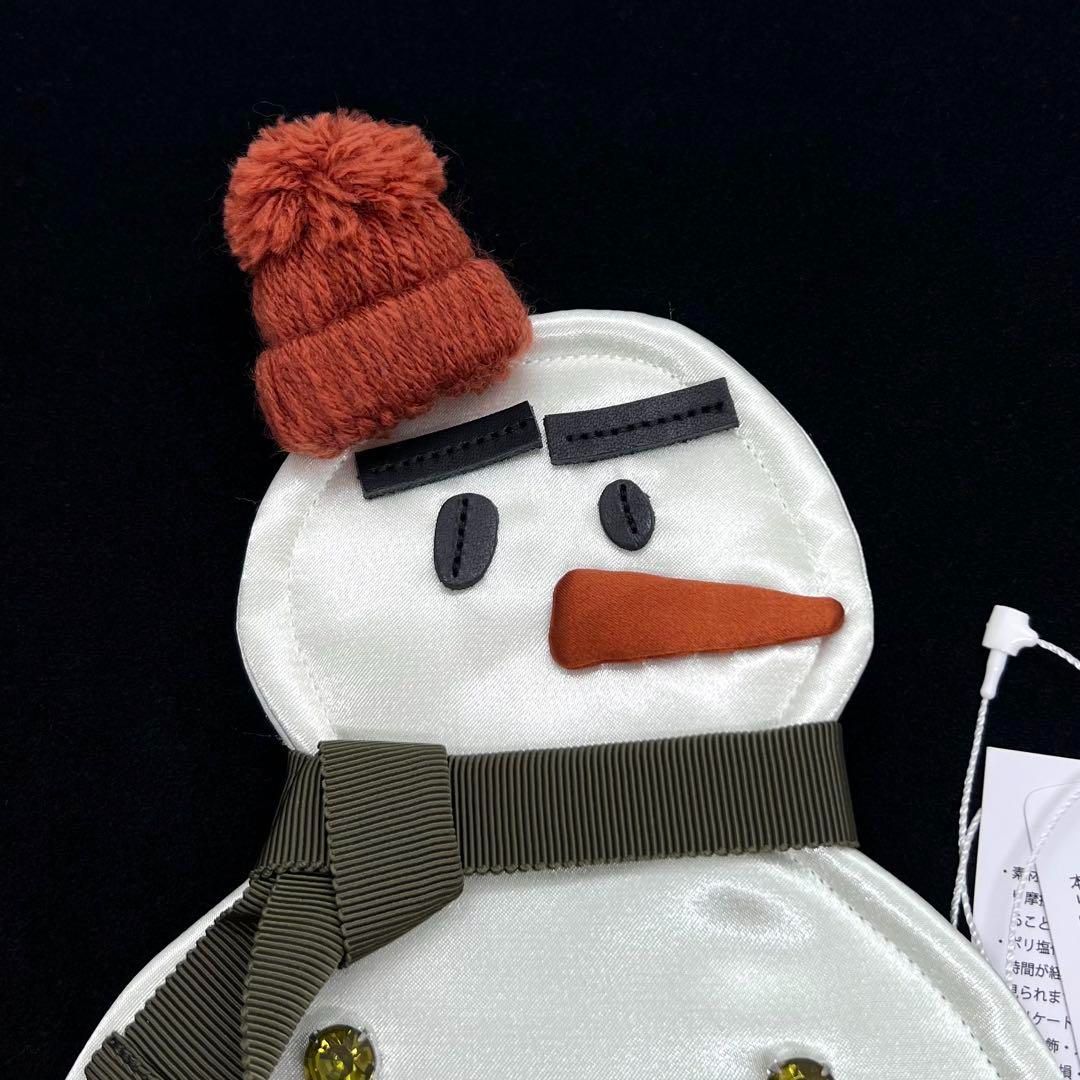 未使用✨LUDLOW ラドロー ポーチ スノーマン 雪だるま タグ付き 保存袋 未使用✨LUDLOW ラドロー ポーチ スノーマン 雪だるま タグ付き